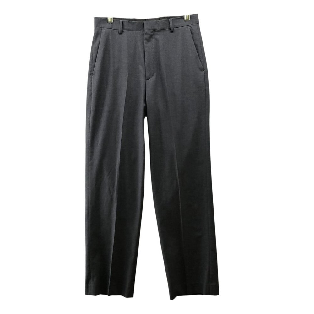 Calvin Klein Youth Boys 16 Dress Pants Dark Gray Straight Leg Flat Front